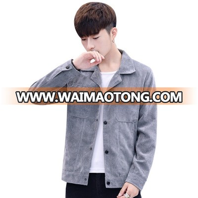 FJ03 New fall men's leisure jackets with new trends boys thin style jackets